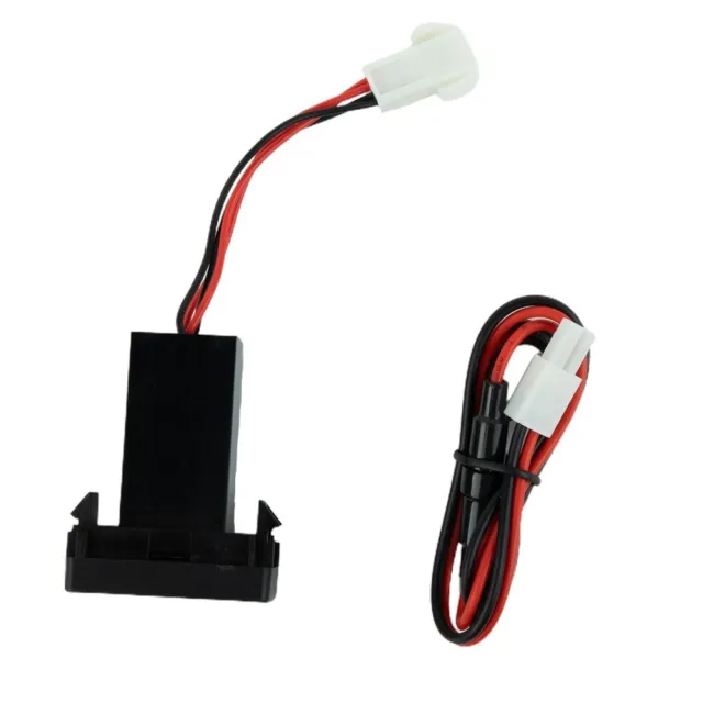 Car Charger 12-24V Dual USB Port Light Built-In Socket Adapter Universal-Kit