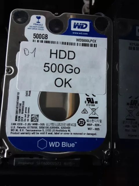 Disque dur interne Western Digital Blue 3,5 - 500Go - WD5000AZLX - Le Zébu