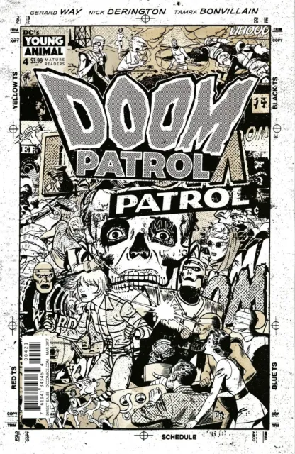 DOOM PATROL #4 - Paul Rentler Variant - NM - DC - Young Animal