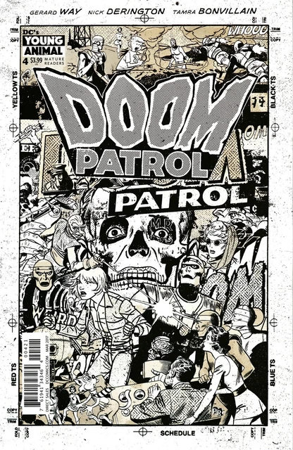 DOOM PATROL #4 - Paul Rentler Variant - NM - DC - Young Animal