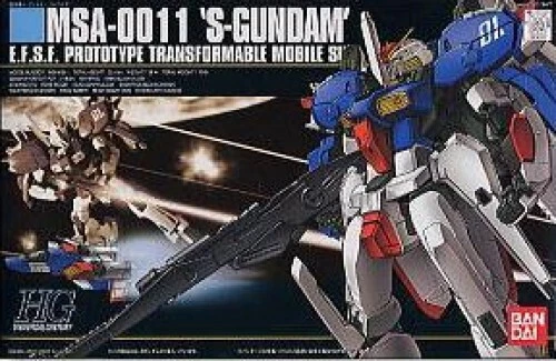 HGUC 1/144 GUNDAM Sentinel MSA-0011 S-Gundam Plastic Model Kit Bandai ...