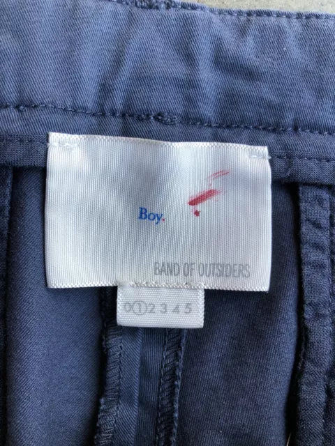 NWT Womens Boy. By Band Of Outsiders Stretch Skinny Pants sz 1 Blue 3