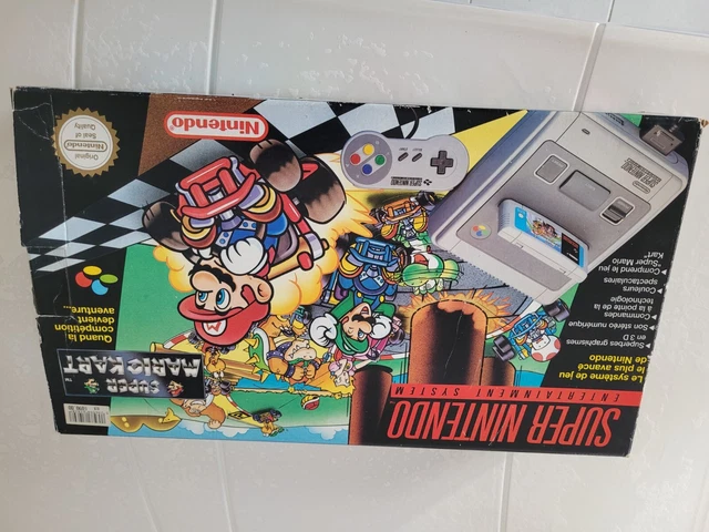 Super Nintendo Console Pack Super Mario Kart