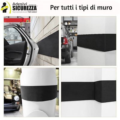 Striscia Protezione Muro Garage Box Proteggi Spigoli per Apertura Porte Auto 200 x 20cm Bianco Lifetime Cars 