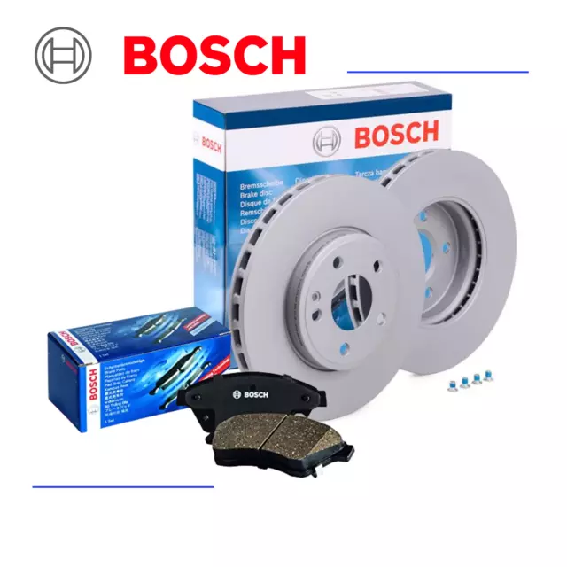 Kit Freni Anteriori Bosch Adatto Per Fiat 500 Panda Lancia Ypsilon 1.2 Benzina