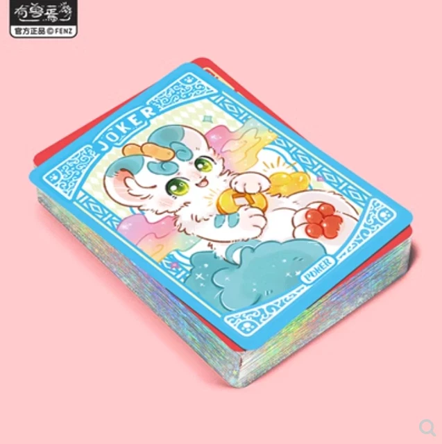 2024 DEVIANT FABULOUS Beasts Playing Card Cartoon Character Leisure