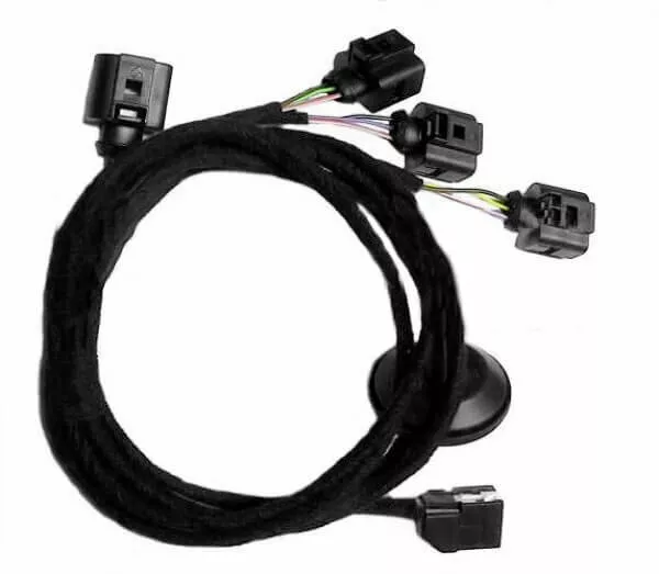 Für Audi A3 8P Original Kufatec Kabelbaum PDC Sensor Heck Stoßstange hinten