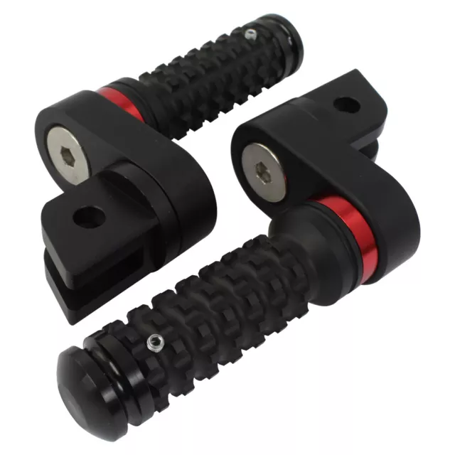 BikeTek Adjustable Foot Pegs To Fit Yamaha YZF600 YZF-R6 YZF1000R FZS1000 FZ1