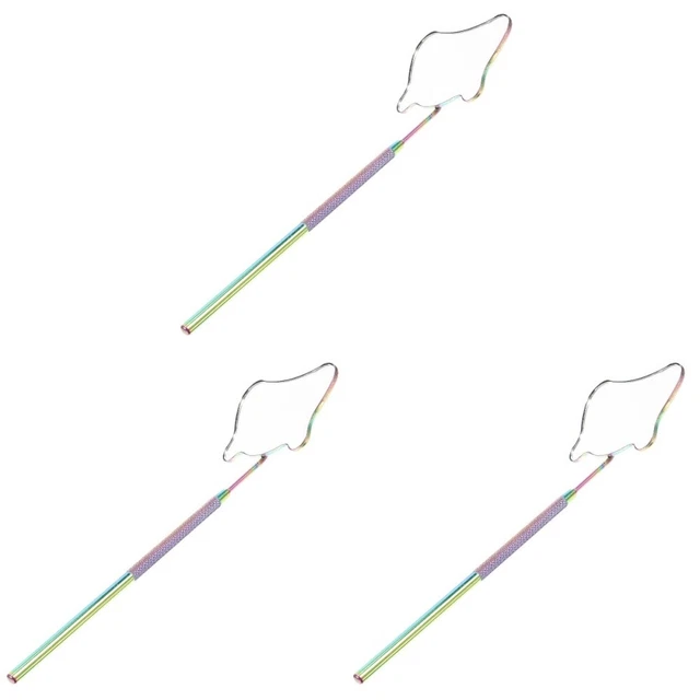 3pcs a forma di orso a forma di ciglia Miller in acciaio inossidabile estesa