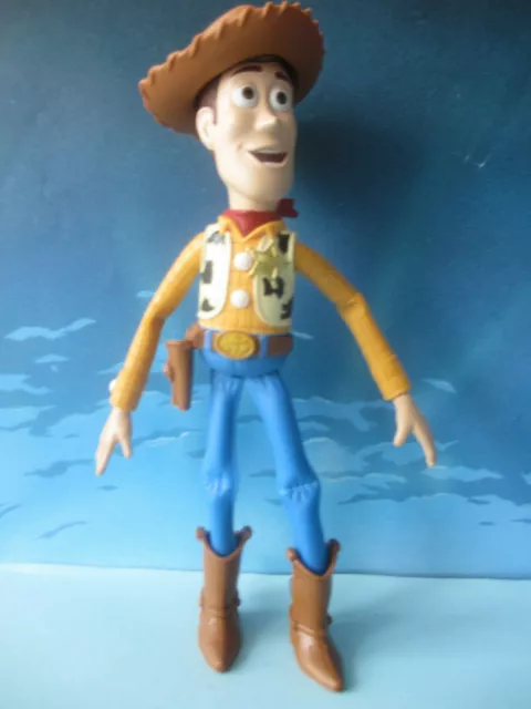 TRES BELLE FIGURINE DISNEY PIXAR TOY STORY WOODY  +/- 18cm AMI DE BUZZ L'ECLAIR