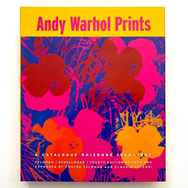 "Andy Warhol Catalogue Raisonne" Rare 4Th Rev Ed Landmark Volume Hc Pop Art Book