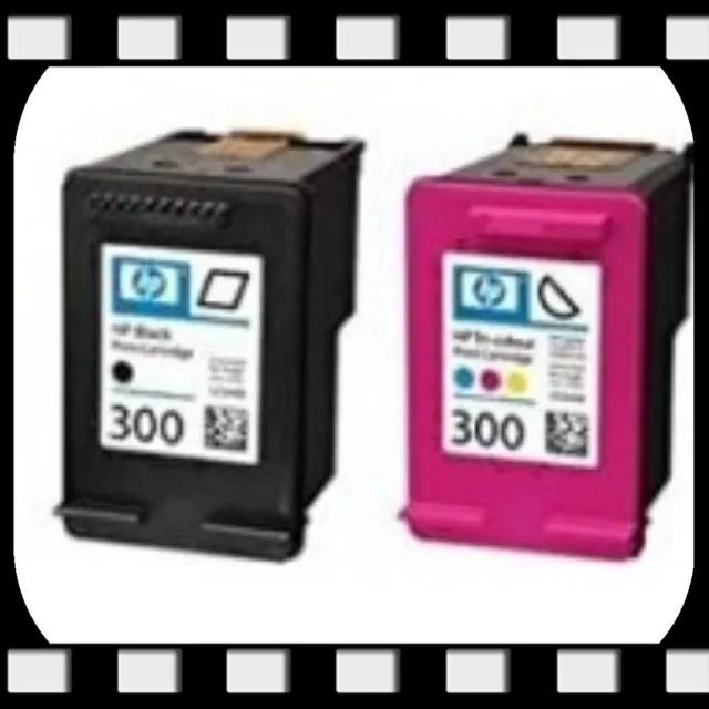 CARTUCCE "ORIGINALI RIGENERATE" HP 300 BK e HP 300 COLORE