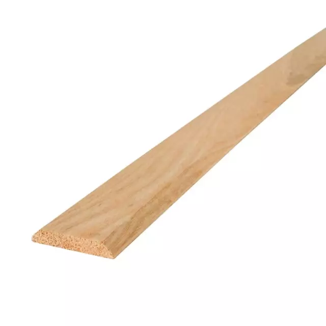 3 In. X 3/8 In. X 36 In. Natural Hardwood Flat-Profile Threshold for Doorways