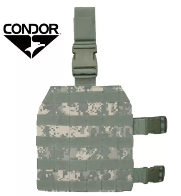 Condor MA1 Modular Tactical MOLLE PALS Web Drop Down Thigh Leg Rig Platform