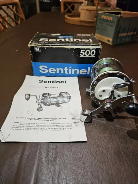 Sentinel Fishing Reel 500 Brand New In Box - Made In Japan