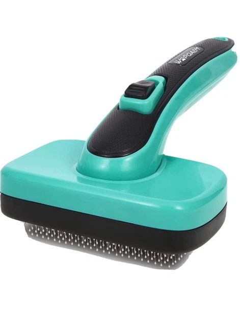 Self Cleaning Dog Cat Slicker Brush Grooming Brush Comb Shedding Tool Hair Fur