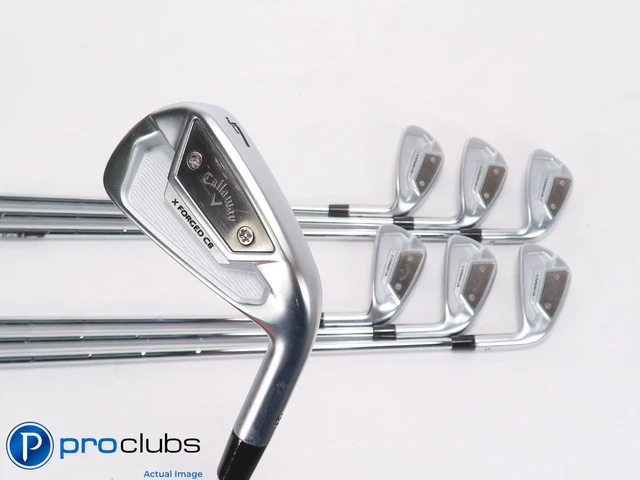 Set De Fers Callaway X Forged CB 4-PW - MMT Taper 105 Extra Rigide, Droitier, Occasion Value