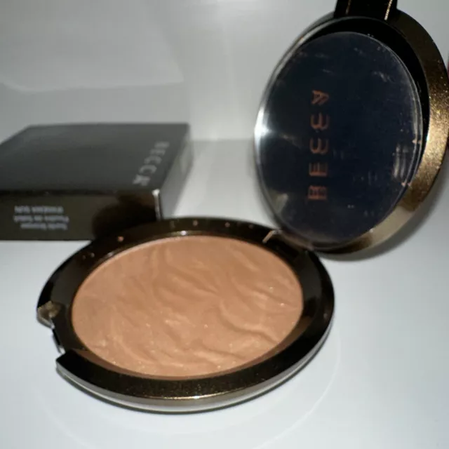 Becca sonnenbeleuchteter Bronzer Power Ipanema Sun - auslaufend - brandneu 2