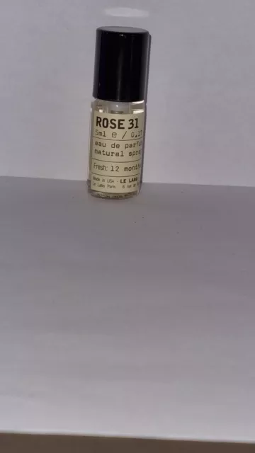 Le Labo Rose 31 Eau de Parfum Travel Size 5 ml sample