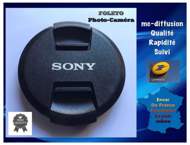 55 mm Bouchon, Cache Objectif, Couvre Objectif 55mm Pour Sony