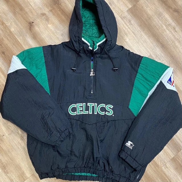 BOSTON CELTICS VINTAGE 90s STARTER NBA BASKETBALL WINTER PARKA JACKET ADULT XL BOSTON CELTICS VINTAGE 90s STARTER NBA BASKETBALL WINTER PARKA JACKET ADULT XL