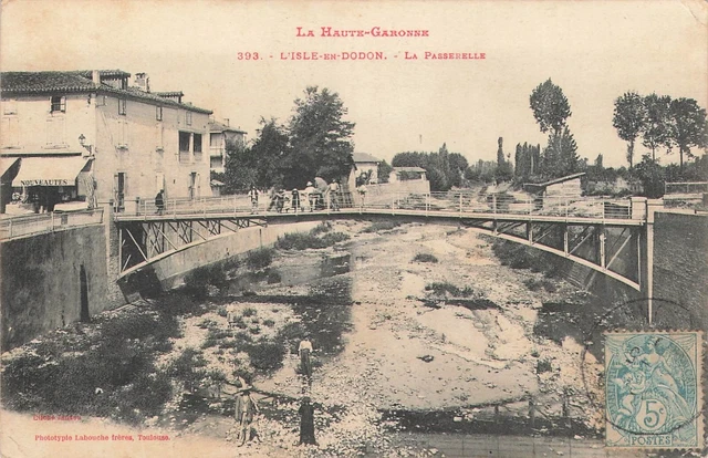 CPA 31 Haute Garonne l'Isle en Dodon La Passerelle 31183