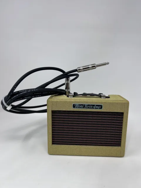 Fender 57' Twin MINI Portable Tweed Electric Guitar Amplifier/Amp 023-4811-000