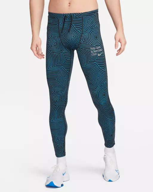 New Nike Men's Challenger Sanctuary Running Tights FB9034-406 Size S MSRP $80