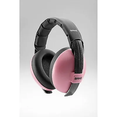 Baby Banz Infant Hearing Protection Earmuffs - Baby Pink
