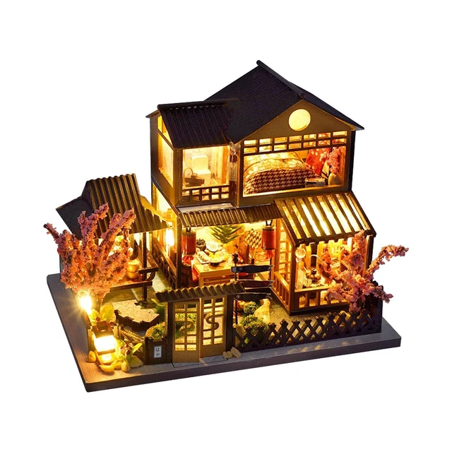 DIY Dollhouse Puzzle Toys Model Doll House Building for Adults Toy Birthday Gift