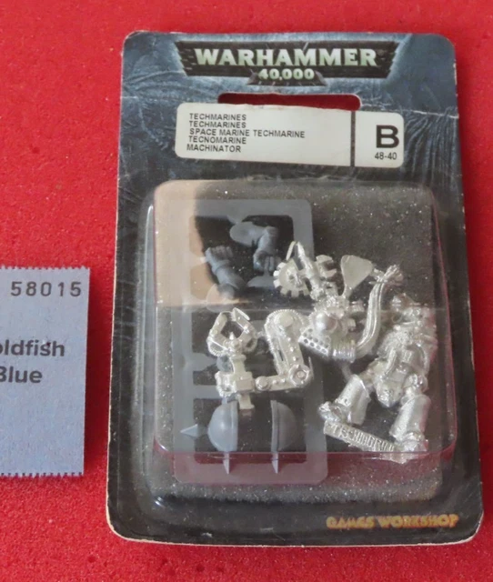 Warhammer 40k space marine techmarine metal