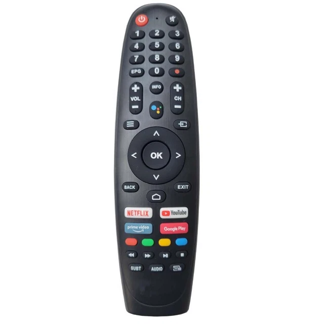 Télécommande Neuve Pour Téléviseur Continental Edison CELED75SA221B6 (LE-75E1) - Compatible