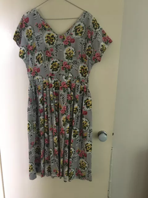 Lazybones Floral Print Summer Dress