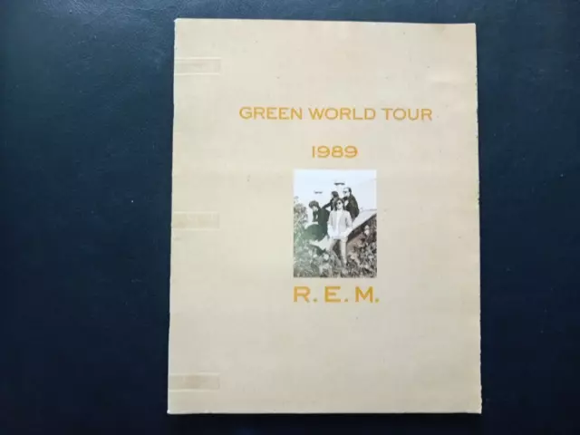 Rem.green World Tour 1989 Programme.ex