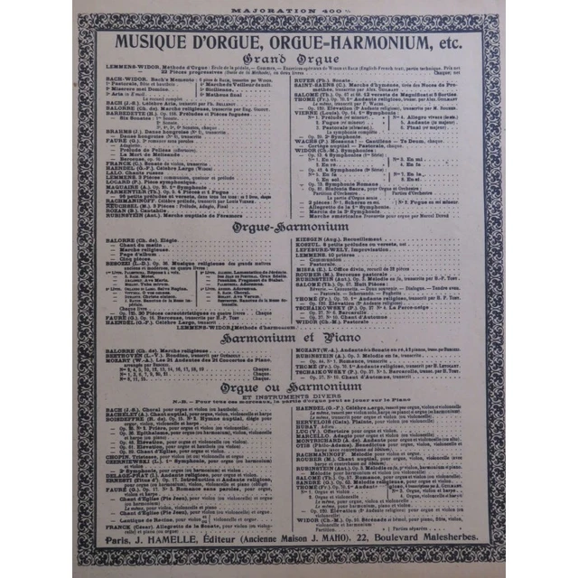 SCHUBERT Franz Ave Maria Chant Piano 1946