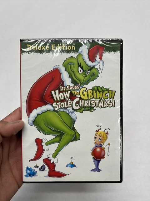 DR. SEUSS' HOW the Grinch Stole Christmas Deluxe Edition (DVD 2008) EUR