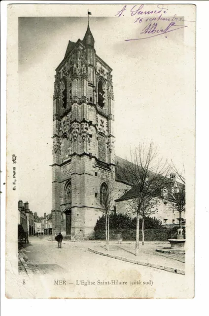 CPA  Carte postale-France Mer- Eglise Saint Hilaire -1903--VM28686