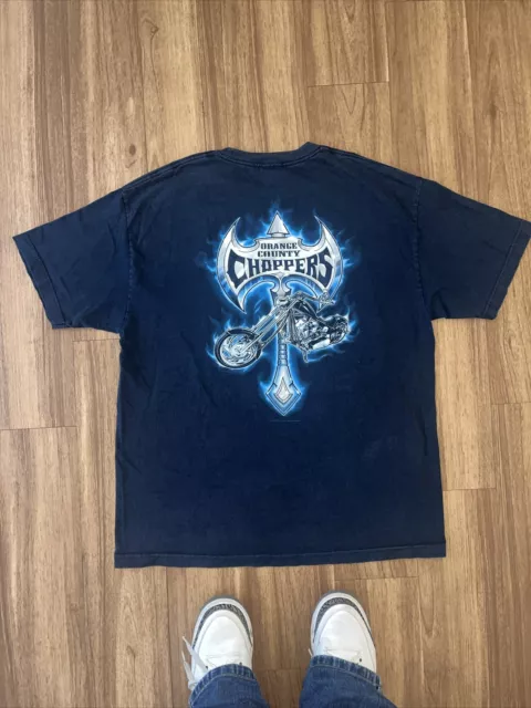 Vintage Y2K Orange County Choppers Shirt Size XL