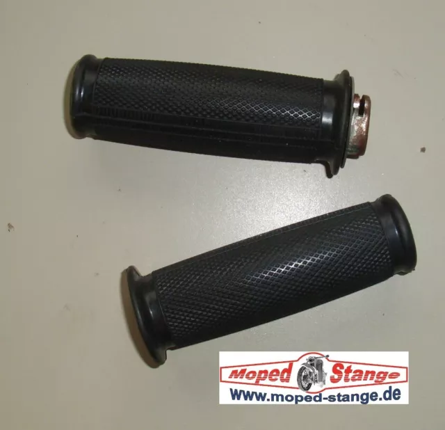 SET Lenkergriffe SR2 KR50 Spatz Gasgriff Gummi Griff Gas am Lenker  für Simson