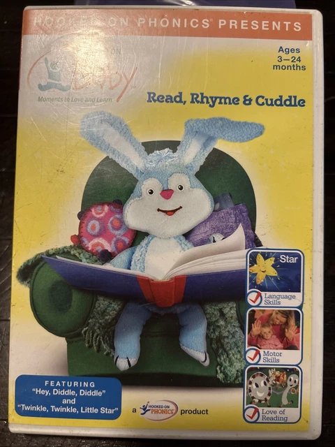 HOOKED ON BABY Read Rhyme & Cuddle New DVD Hooked On Phonics