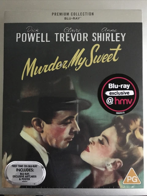 MURDER MY SWEET Blu-Ray Premium Hmv Exclusive Edition Dick Powell New ...
