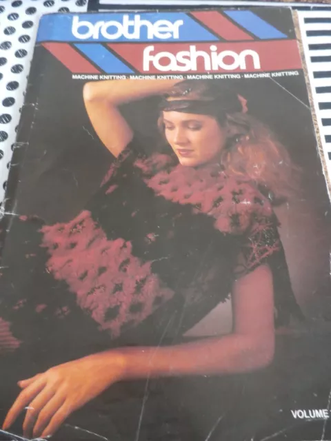 Brother Knitting Machine Fashion Booklet Vol 1