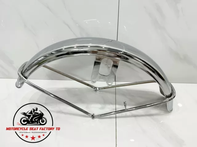 Suzuki GT750 GT 750 Lemans 1972 1973 1974 1975 1976 1977 Chrome Front Fender.