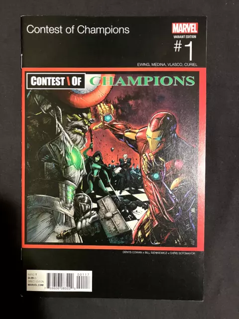 Contest of Champions #1 Hip-Hop Variant Marvel Dec 2015 1st Appear White Fox