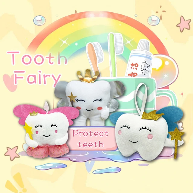 THE TOOTH FAIRY Cuddly Cartoon Children Birthday Holiday Gift Throw