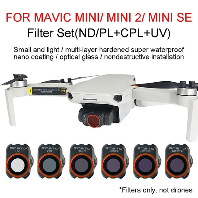 DJI Mini/Mini 2/SE filtro lenti vetro polarizzatore per DJI Mini/Mini 2/SE