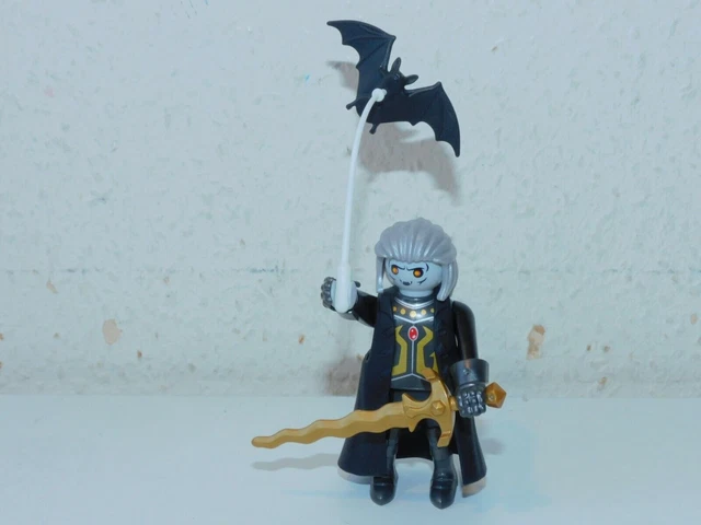 MAGICIEN PLAYMOBIL POUR Magique Baguette Chauve-Souris Masque Novelmore