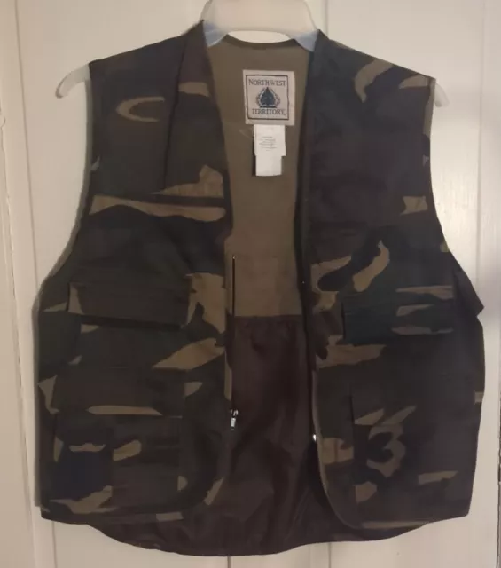 NORTHWEST TERRITORY HUNTING Vest Mens Medium Camo Game Pouch $13.00 ...