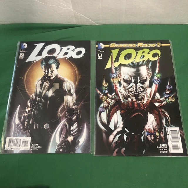 Lobo Comic Book  #7 And 11 DC Comics - Lot Of 2 Books - In Very Good Condition
