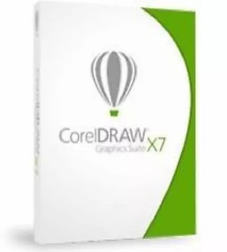 CorelDraw X7 Graphics Suite Commercial License 2 PC's Windows Sealed Retail Box